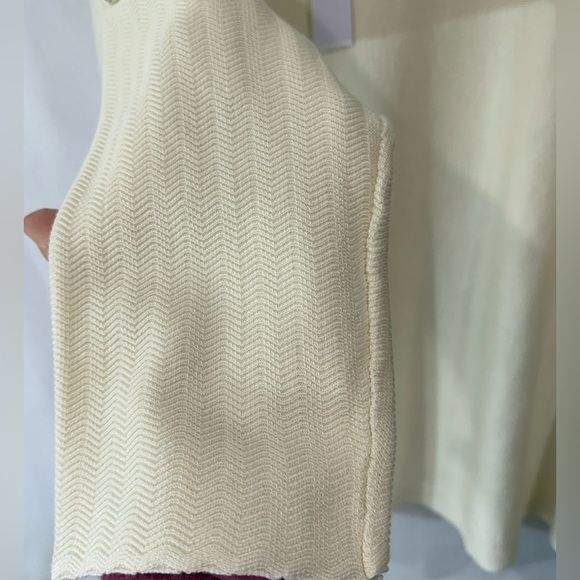 Melissa‎ Paige Knit Sweater Button Detail Dolman Sleeve Papyrus NWT Size Large - Picture 8 of 11